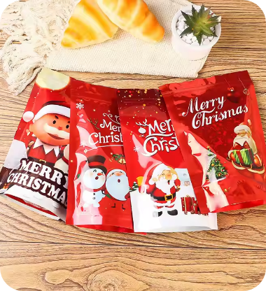 Christmas Mylar Bags