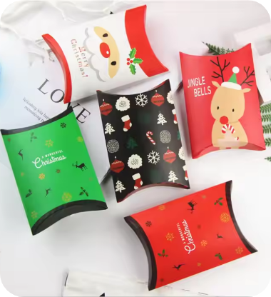 Christmas Pillow Boxes